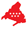 Mapa antenistas en Navalagamella